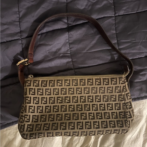 Fendi Zucca Shoulder Bag - Picture 2 of 7